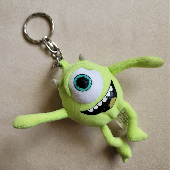 Y2k Monsters Inc. Keychain | Color: Green/Silver | Size: Os | Callmemomjeans's Closet